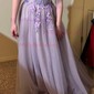 Ball Gown Off-the-shoulder Tulle Prom Dresses With Appliques