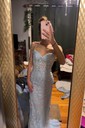 Mermaid Sweetheart Tulle Corset Prom Dresses With Appliques
