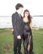 Sheath/Column Sweetheart Satin Corset Prom Dresses With Appliques