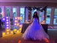 Ball Gown Off-the-shoulder Tulle Prom Dresses With Appliques