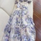 Ball Gown Sweetheart Chiffon Floral Prom Dresses With Ruched