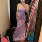 Mermaid Square Neck Lace Tulle Prom Dresses With Appliques