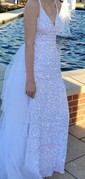 Ball Gown Sweetheart Sparkly Sequin Prom Dresses