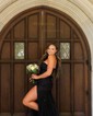 Sheath/Column Strapless Tulle Corset Prom Dresses With Appliques