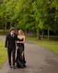 Mermaid Strapless Satin Corset Prom Dresses With Ruched